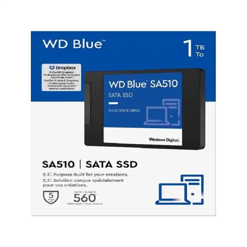 حافظه اس اس دی وسترن دیجیتال مدل Western Digital Blue SA510 1TB Internal SSD — تصویر ۳