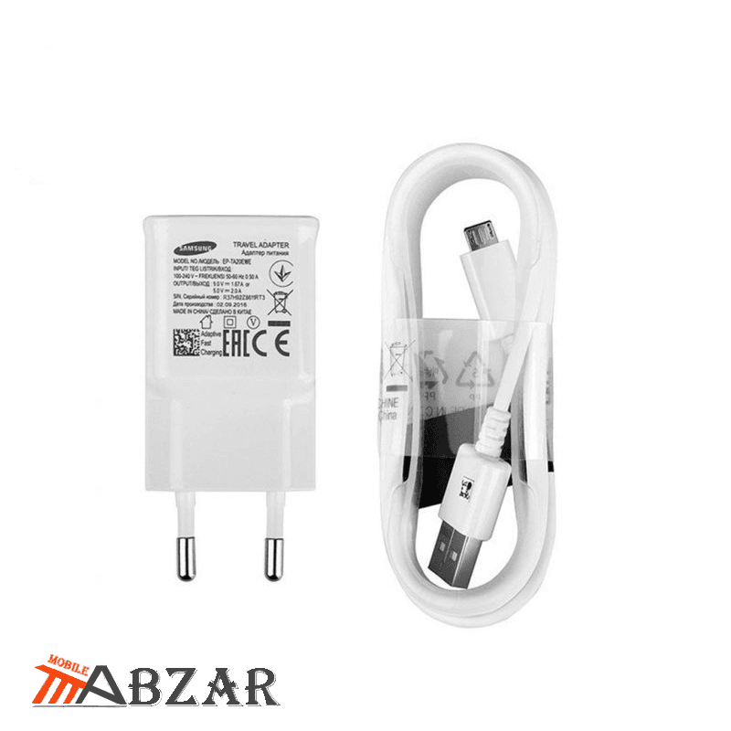 شارژر، کابل شارژ و آداپتور اصلی سامسونگ Samsung Galaxy Grand 2 — تصویر ۲