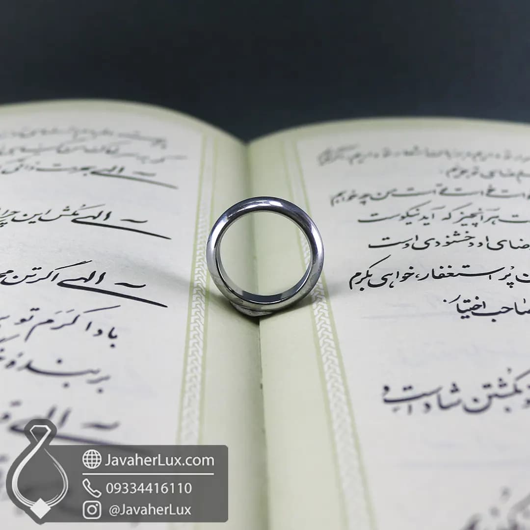 حلقه سنگ حدید صینی _ کد : 400621 — تصویر ۳