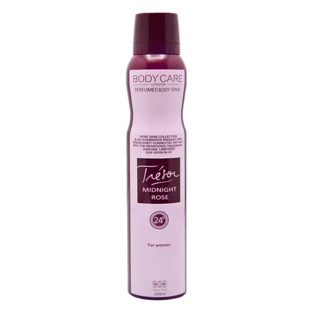 بادی کر دئودورانت اسپری میدنایت رز 200ml — تصویر ۲