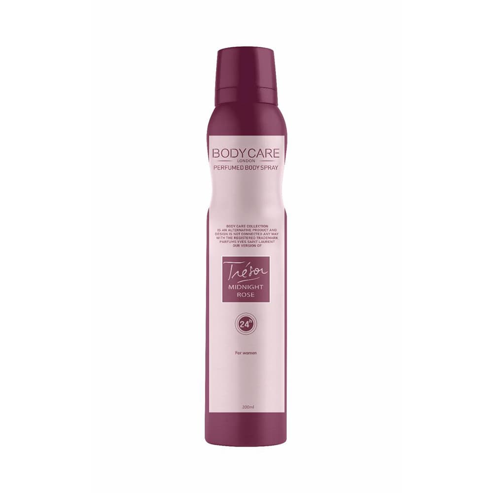 بادی کر دئودورانت اسپری میدنایت رز 200ml — تصویر ۳