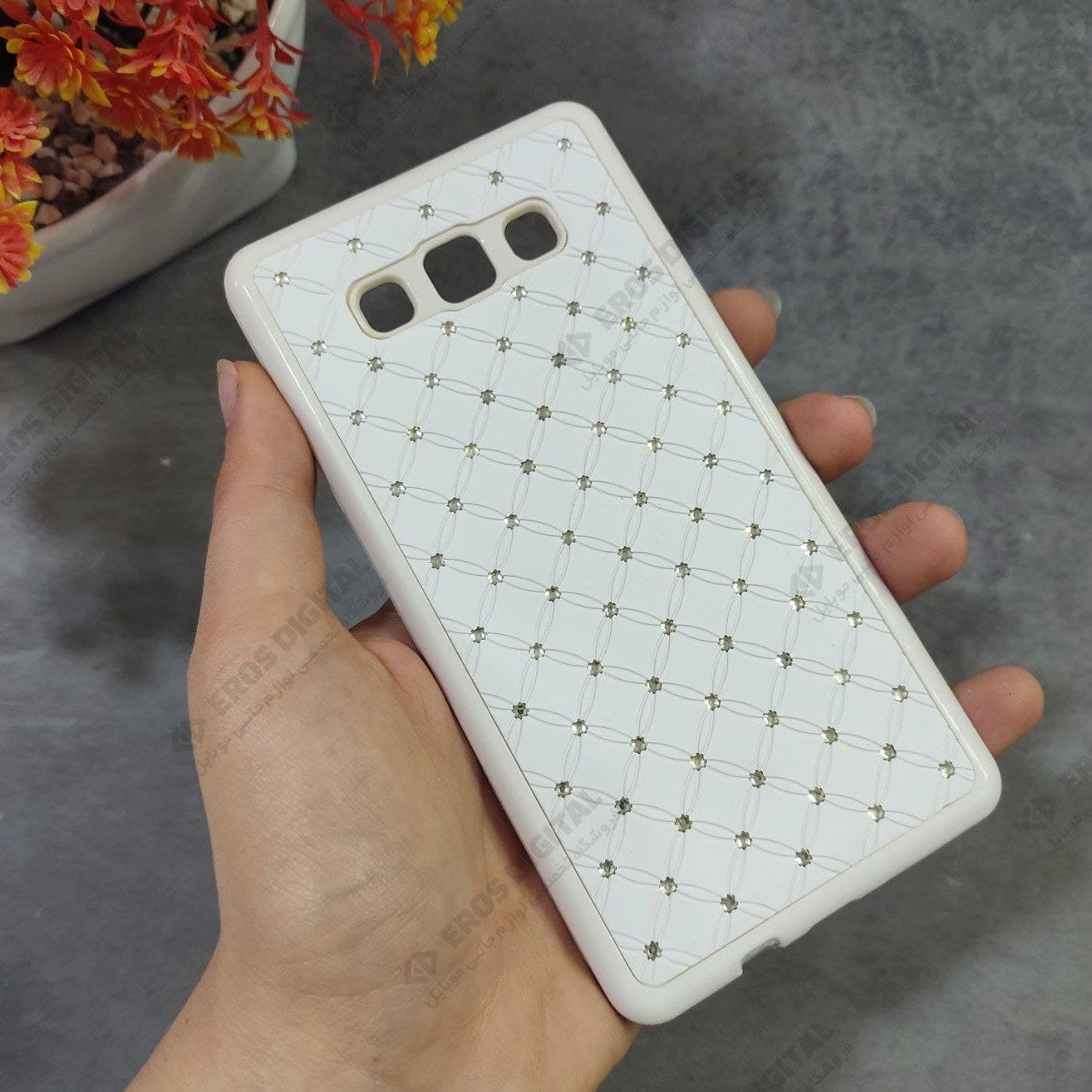 قاب گوشی Samsung Galaxy A7 مدل Diamond Case ژله ای