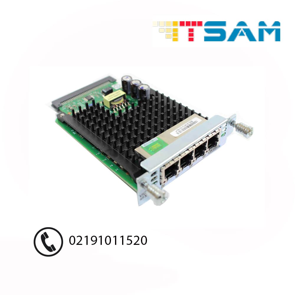 کارت ماژول سیسکو مدل VIC3-4FXS/DID
