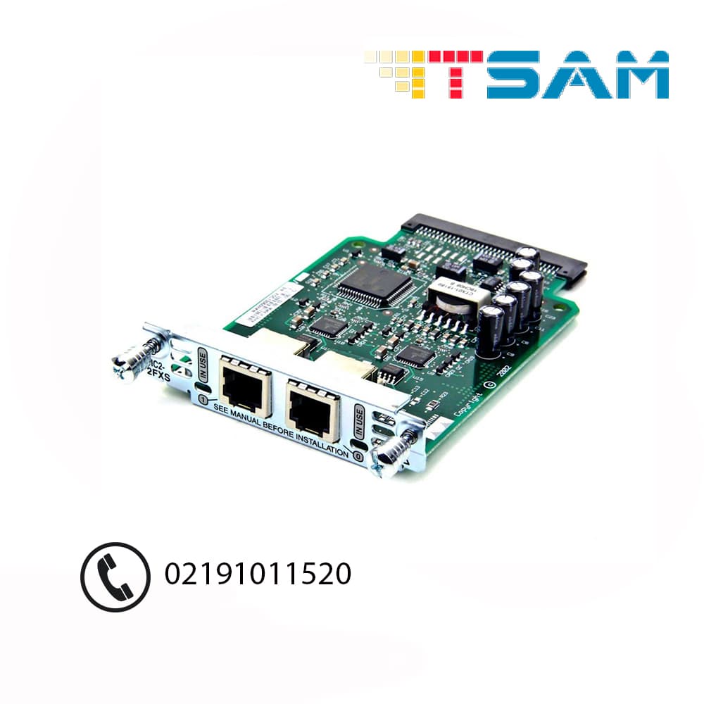 کارت ماژول سیسکو مدل VIC2-2FXS