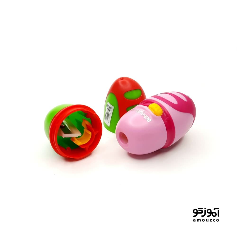 تراش مخزندار مخصوص مدادرنگی اسکول فنس مدل FA92680 — تصویر ۲