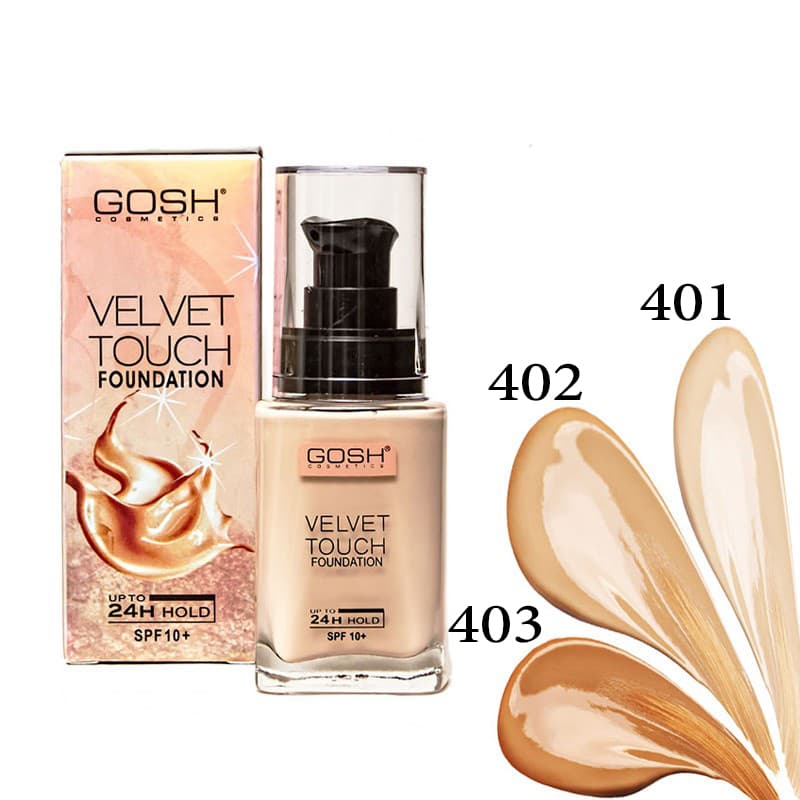 کرم پودر گاش(GOSH)_مدل ویلت تاچ (VELVET TOUCH)_اورجینال — تصویر ۶