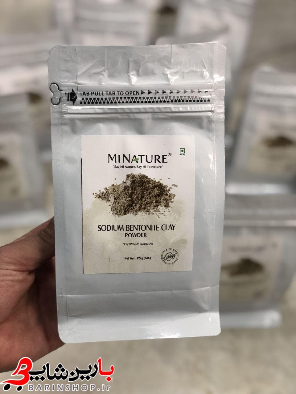 ماسک پودری خاک رس میناتور