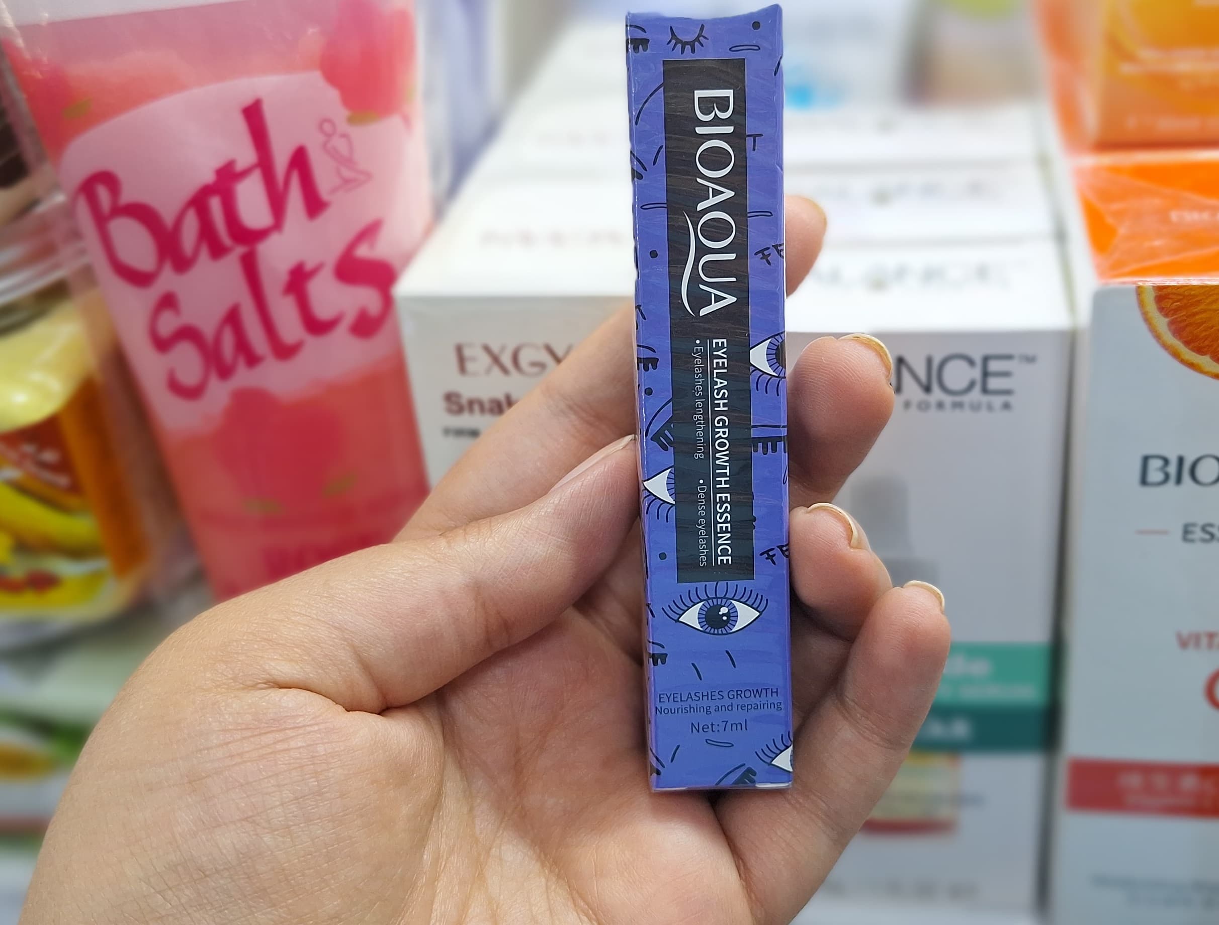 سرم تقویت مژه و ابرو بیوآکوا (BIOAQUA) _ اورجینال — تصویر ۴