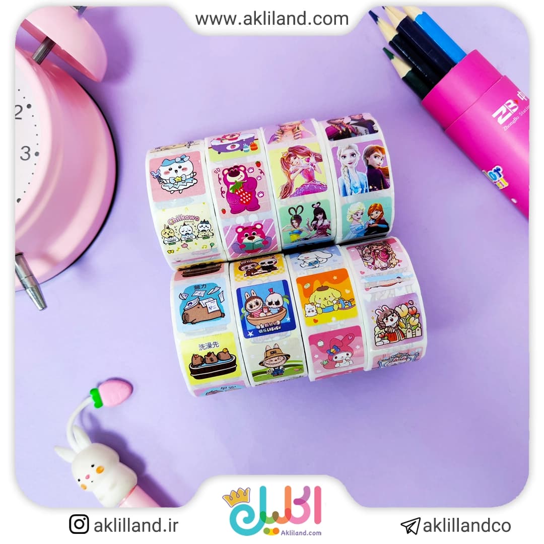 استیکر برچسبی کرومی — تصویر ۲