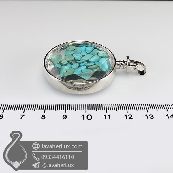 گردنبند فیروزه _ کد : 400588 — تصویر ۴