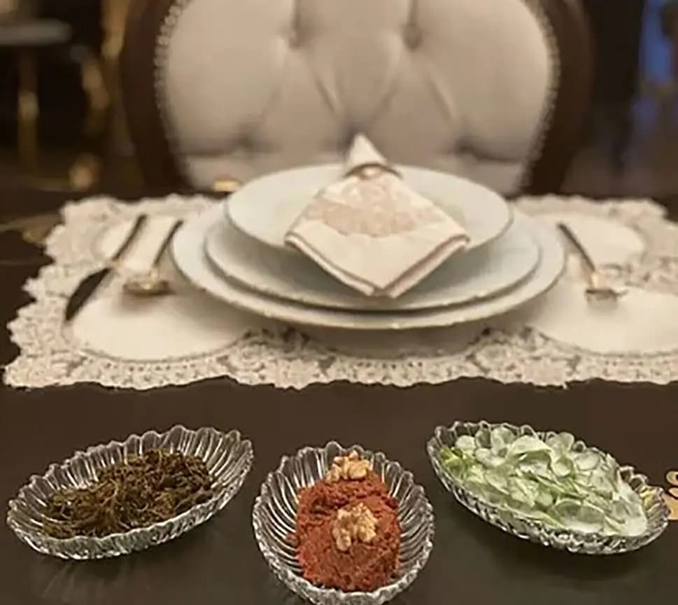 مزه خوری پاشاباغچه مدل آرورا کد 10545 — تصویر ۳