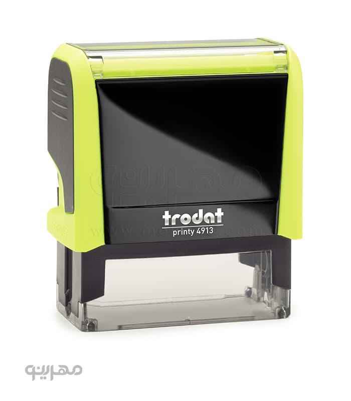 مهر ژلاتینی مستطیل ترودات Trodat 4913 نئون