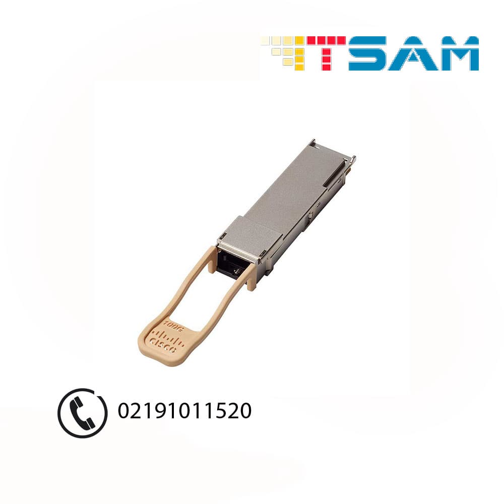 ماژول فیبرنوری سیسکو مدل QSFP-100G-SR4-S