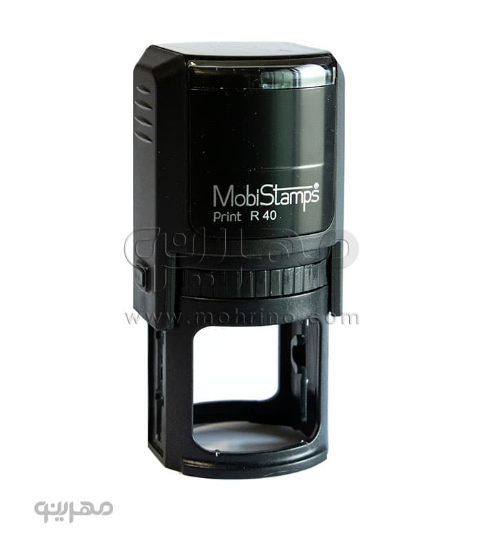 مهر ژلاتینی دایره Mobi Printer RC40 New — تصویر ۴