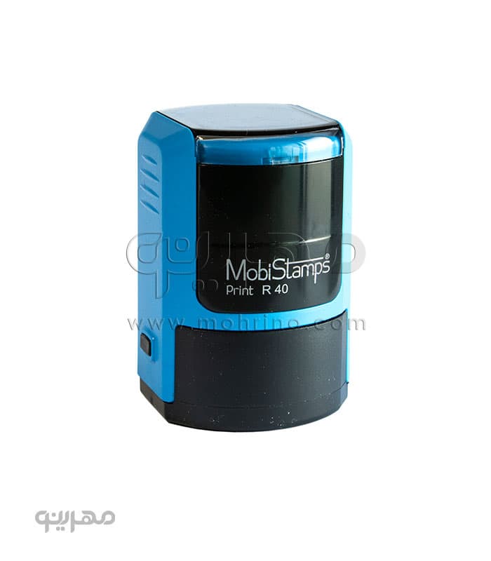 مهر ژلاتینی دایره Mobi Printer RC40 New — تصویر ۲