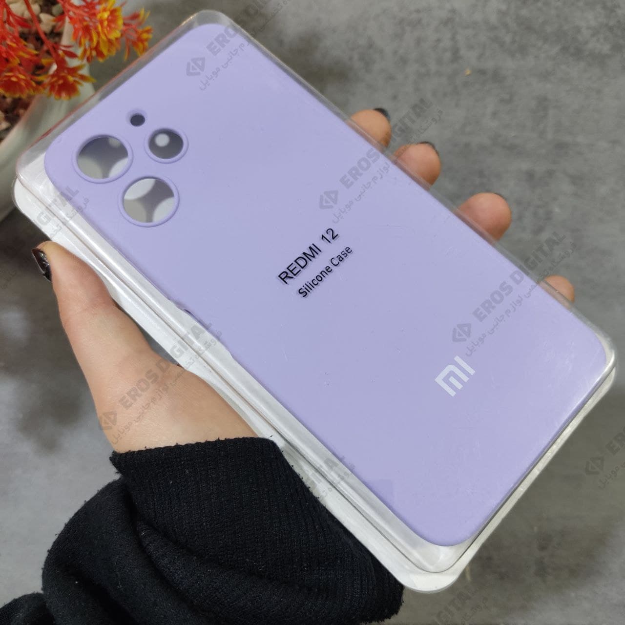 قاب سیلیکونی Redmi 12 (سیلیکون اصل) — تصویر ۴