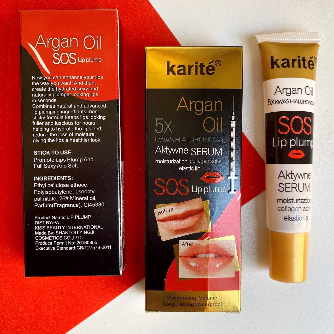 حجم دهنده لب کاریته حاوی روغن آرگان — تصویر ۱۰