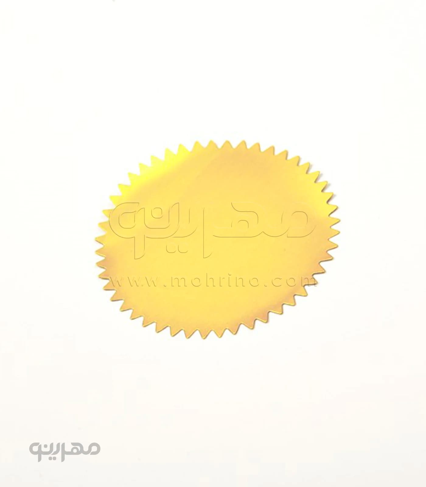 برچسب طلایی مهر برجسته سایز 40 میلی متر ورق 24 عددی شاینی Shiny CS-1-41 — تصویر ۴