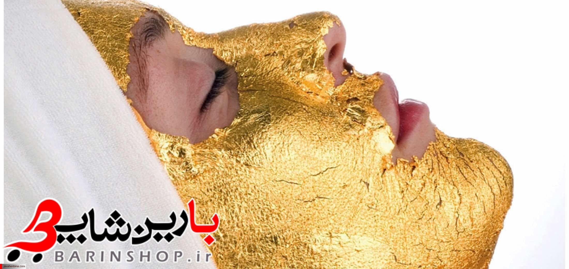 ماسک ورقه ای فویل طلا ۲۴عیار — تصویر ۲