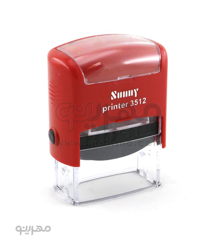 مهر ژلاتینی مستطیل سانی Sunny 3512 — تصویر ۵