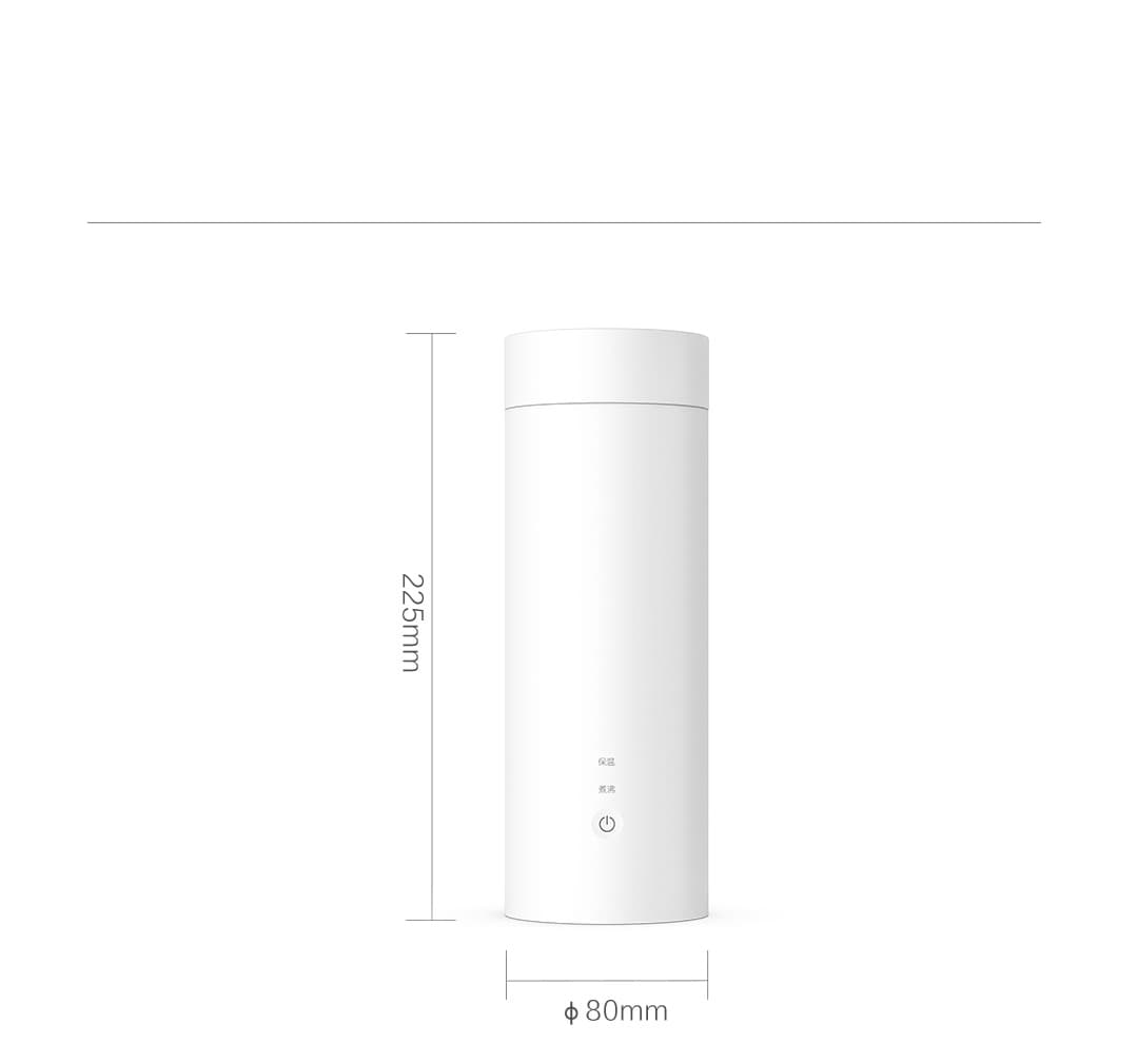 فلاسک برقی هوشمند شیائومی Xioami Viomi Travel Electric Cup 400ml — تصویر ۳