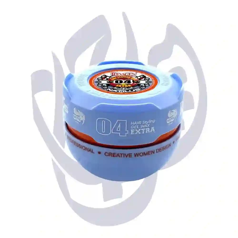 ژل واکس مو 04 آبی اکسترا EXTRA ریواژن ناتیلوس REVAGEN NATILUS