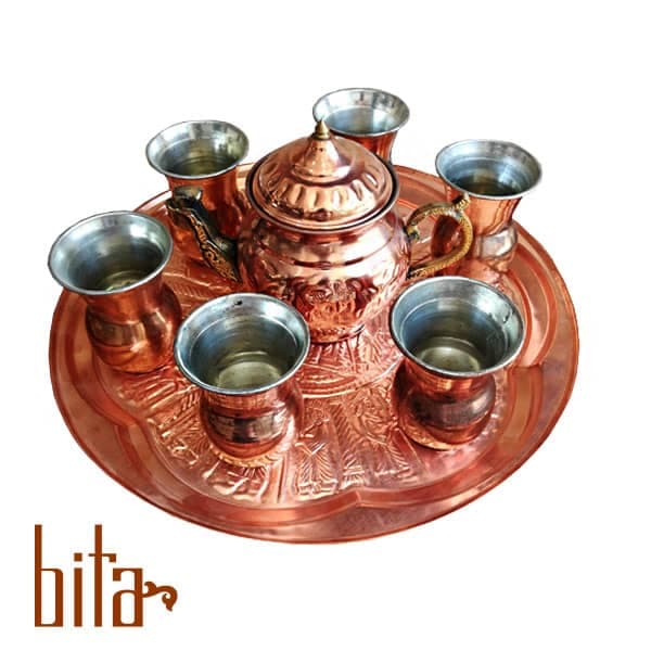 سرویس چایخوری مس