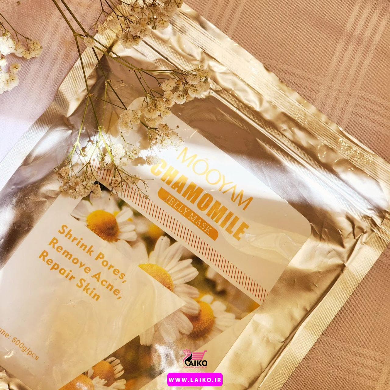 ماسک هیدروژلی بابونه مویام Mooyam — تصویر ۲