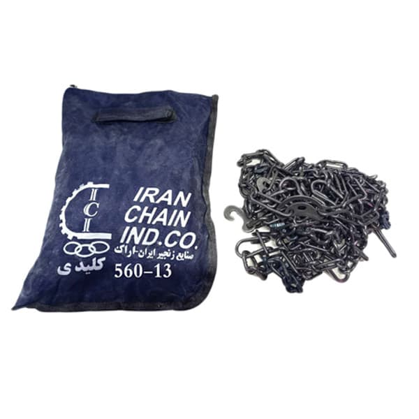 زنجیر چرخ پیکان برند اراک (سایز 13) جفتی — تصویر ۲