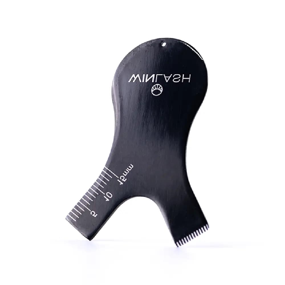 شانه لیفت مژه فلزی استیل مشکی وی براش