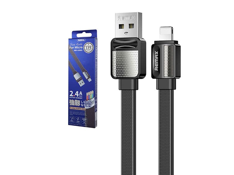 کابل شارژ ریمکس مدل Remax RC-154i لایتنینگ — تصویر ۳