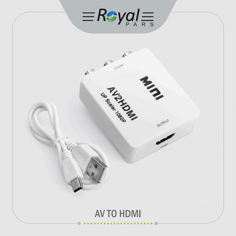 تبدیل HDMI به AV برند Royal — تصویر ۴