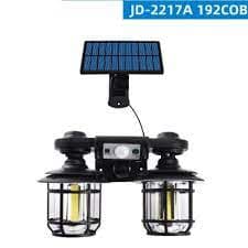 چراغ خورشیدی پنل جدا مدل JD-2217A — تصویر ۵