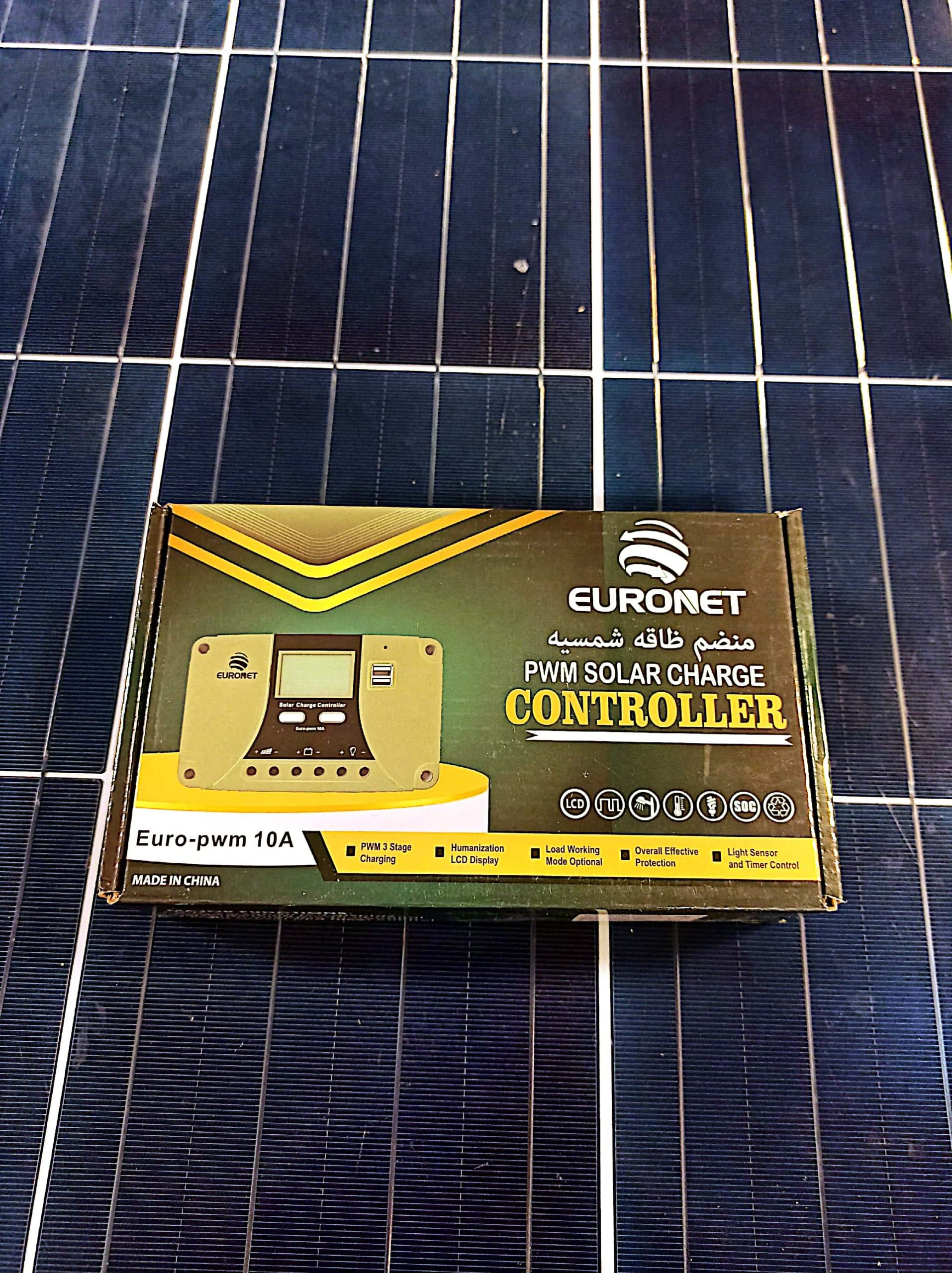 شارژ کنترلر یورونت 10 آمپر مدل Euro-pwm10A — تصویر ۳