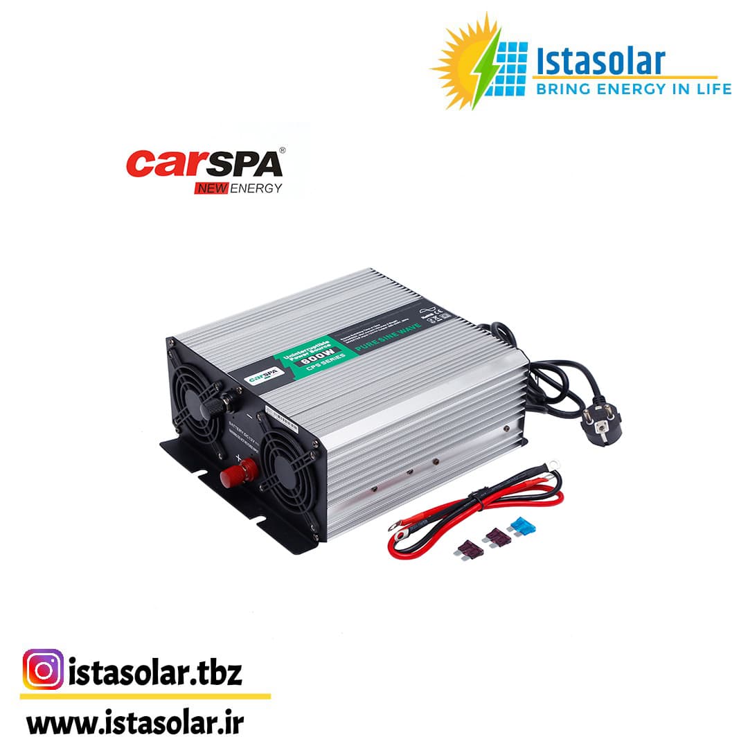اینورتر شارژر سینوسی 600 وات 12 ولت کارسپا مدل CPS600-12V