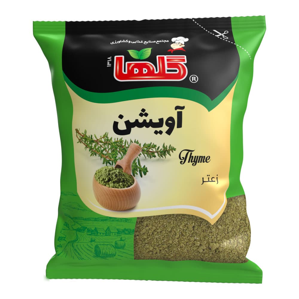 آویشن – 50 گرم(سلفون) – 6 باکس 12 تایی کارتن 72 تایی گلها