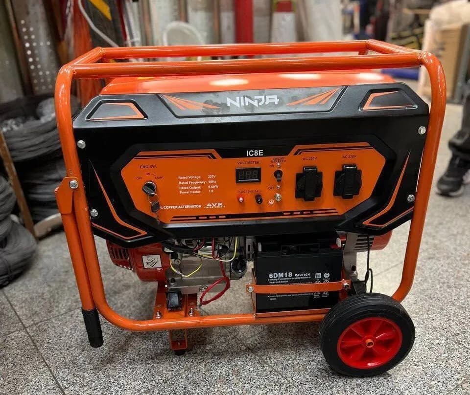 موتور برق ۸ کیلو وات واقعی نینجا مدل 8kw