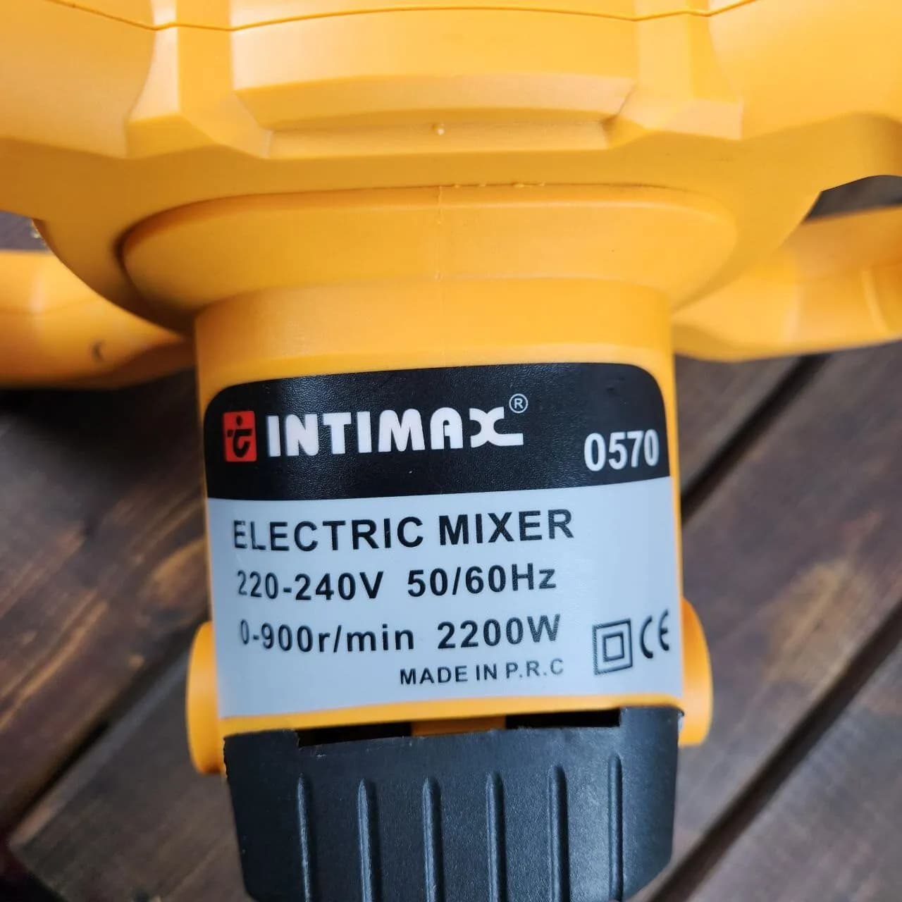 همزن (میکسر) صنعتی 2300 وات اینتیمکس مدل 0571 — تصویر ۵