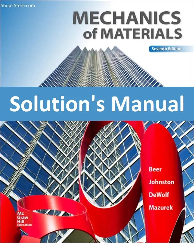 کتاب استاتیک و مقاومت مصالح بیر و جانسون ویرایش 7 Statics and Mechanics of Materials – افست (زبان اصلی)