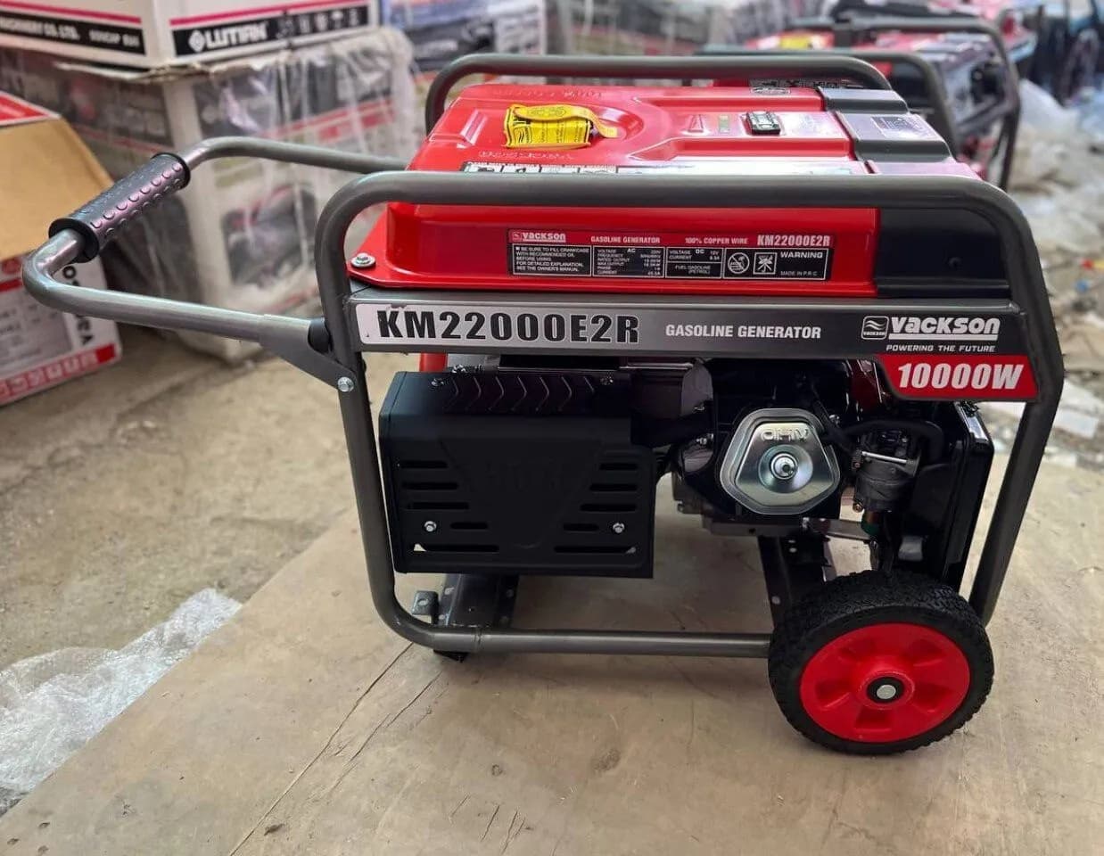 موتور برق ۱۰/۵ کیلو وات واقعی تمام مس واکسون مدل KM22000E2R — تصویر ۳
