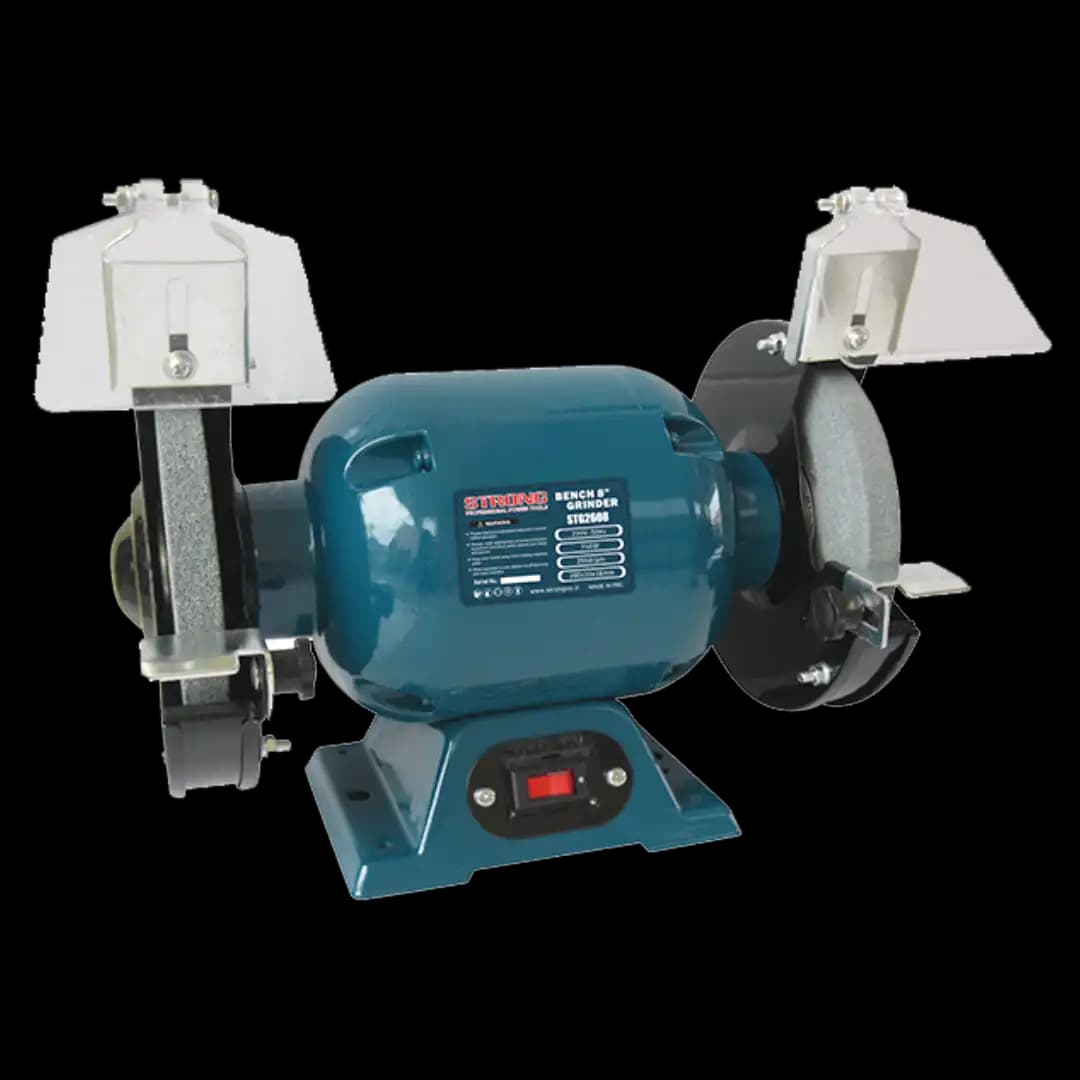سنگ سنباده رومیزی 200 میلیمتر 750 وات استرانگ مدل STG2608 — تصویر ۳