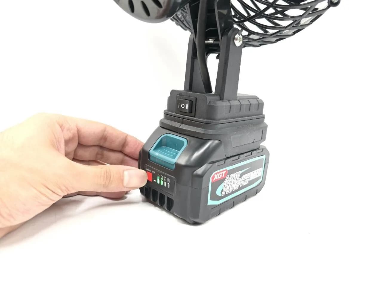پنکه شارژی مینی باس مدل Fan02 — تصویر ۲