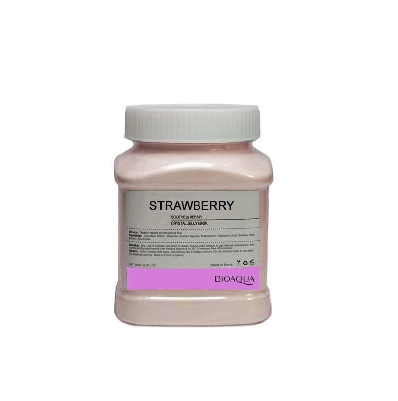 ماسک هیدروژلی توت فرنگی بیوآکوا 350 گرمی STRAWBERRY BIOAQUA