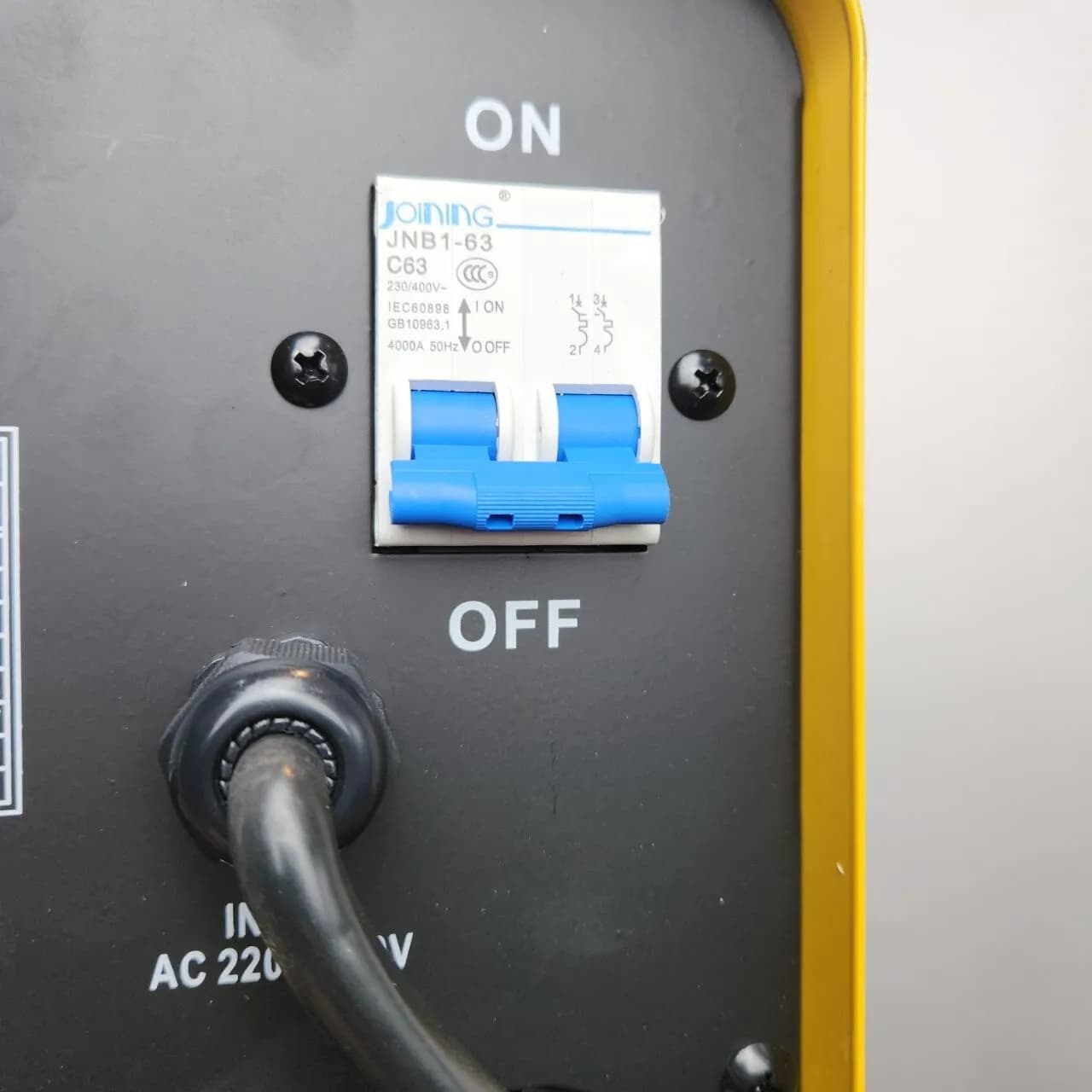 دستگاه جوشکاری Co2 و الکترود صنعتی اینتیمکس ۴۵٠ آمپر مدل Mig/MMa-450a — تصویر ۷