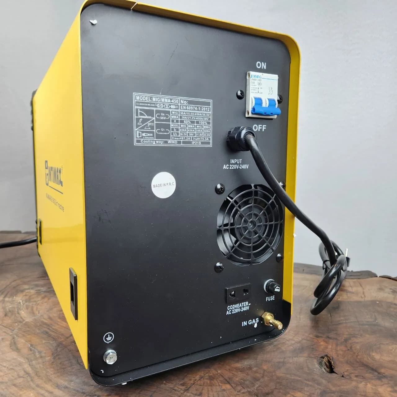 دستگاه جوشکاری Co2 و الکترود صنعتی اینتیمکس ۴۵٠ آمپر مدل Mig/MMa-450a — تصویر ۵