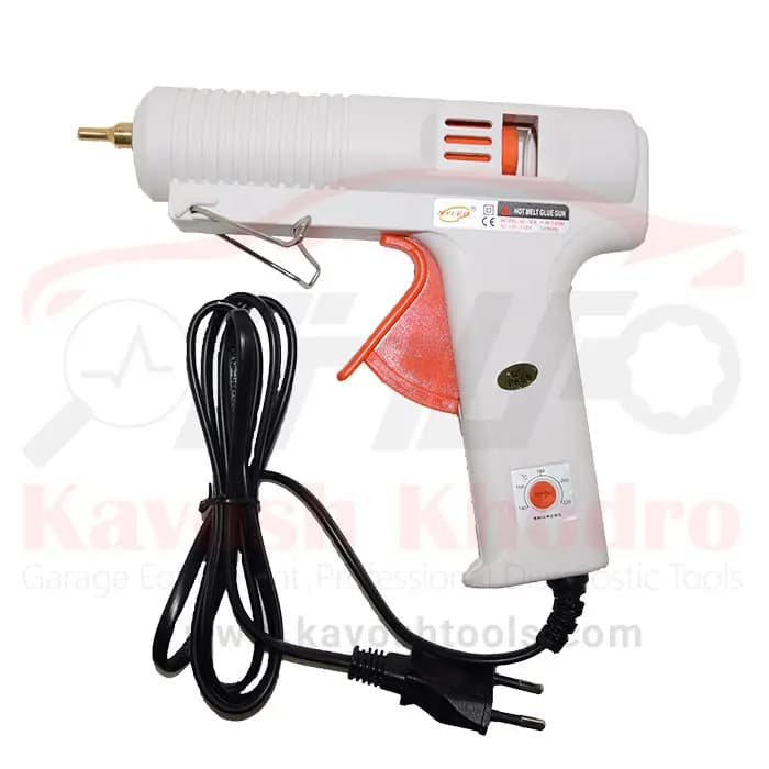 دستگاه چسب حرارتی تفنگی 110W با قابلیت تنظیم دما تا 220 درجه