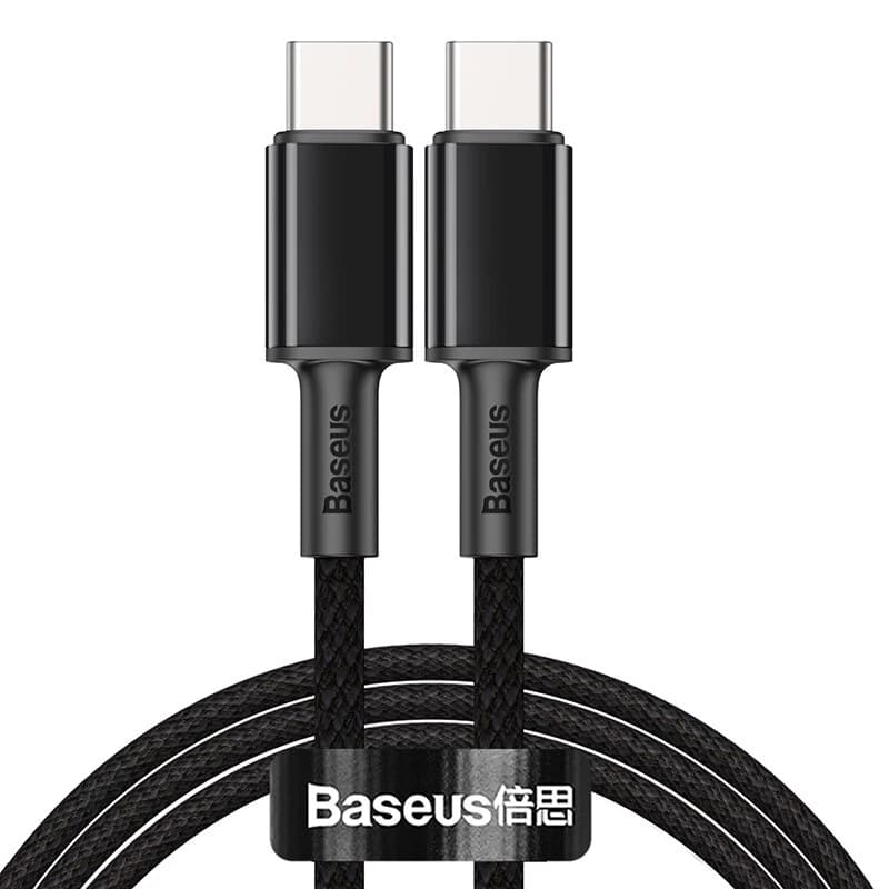 کابل شارژ Type-C به Type-C باسئوس (Baseus) مدل CATGD-01 طول 1 متر، 100 وات