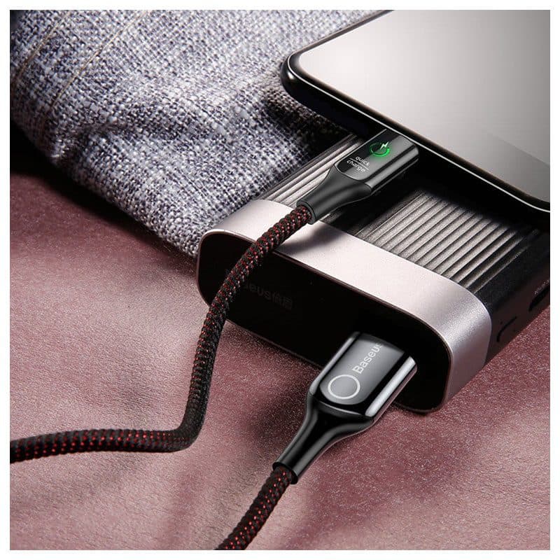 کابل شارژ کنفی USB به Type-C باسئوس (Baseus) مدل CATCD-01 طول 1 متر — تصویر ۳