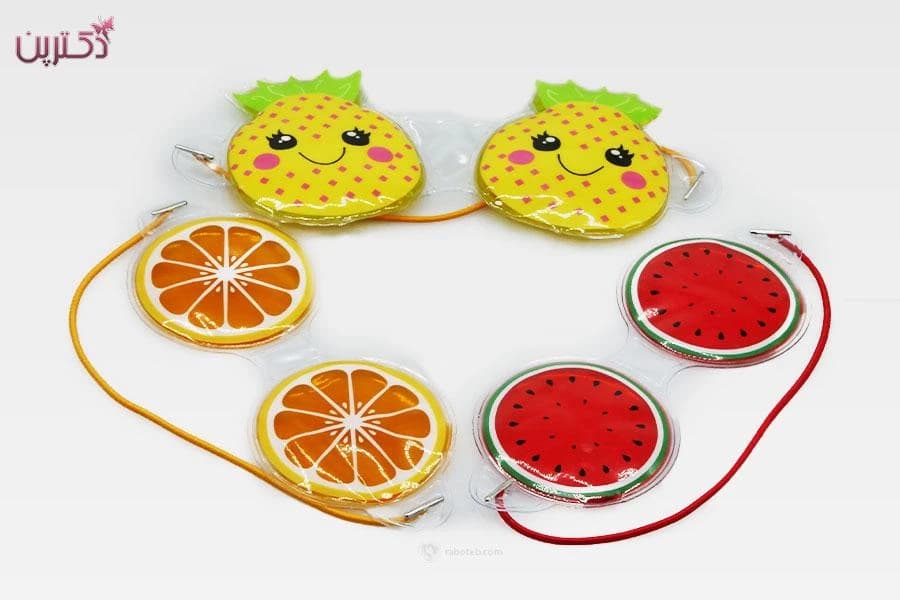 آیس پد چشمی میوه ای ژله ای ice pad for eyes