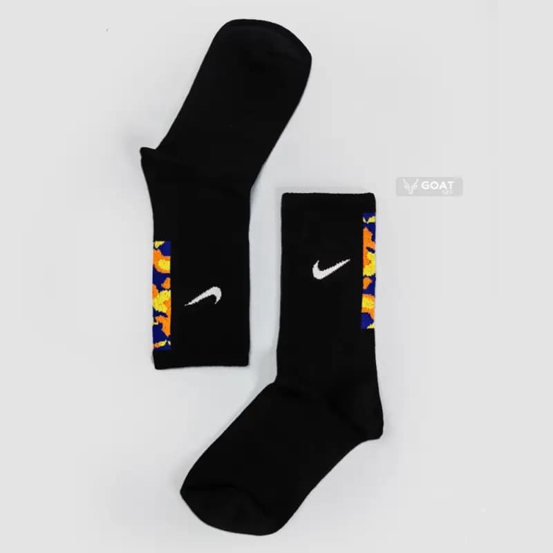 جوراب ساق بلند اسپرت مشکی nike — تصویر ۲
